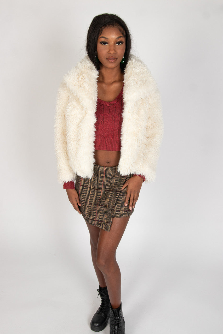 Shag Faux Fur Jacket