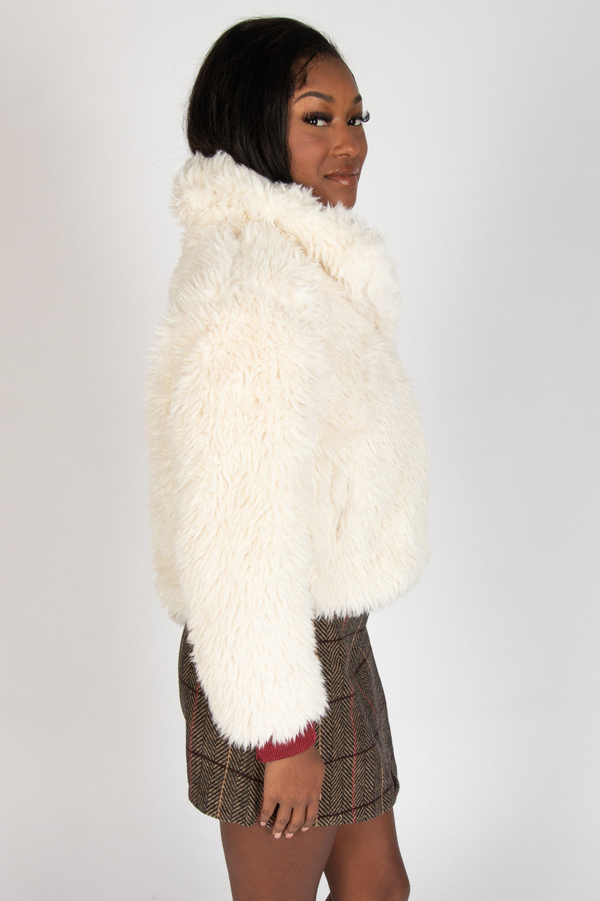 Shag Faux Fur Jacket