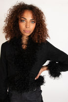 Fur Trim Suede Jacket