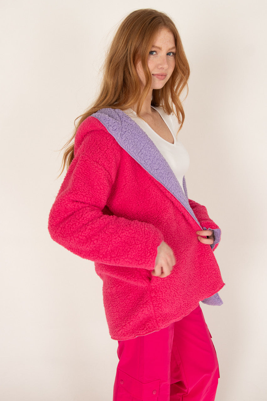 Two Tone Teddy Jacket