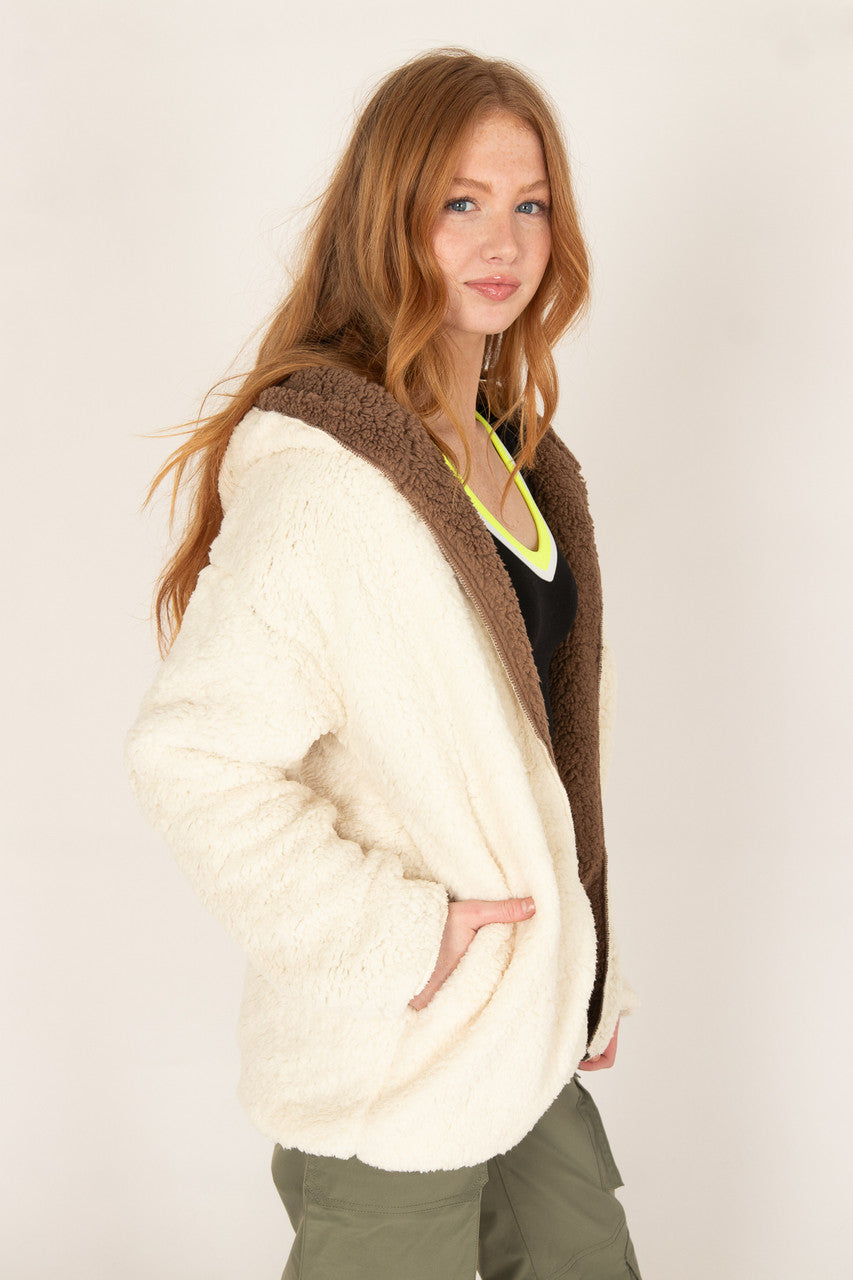 Two Tone Teddy Jacket