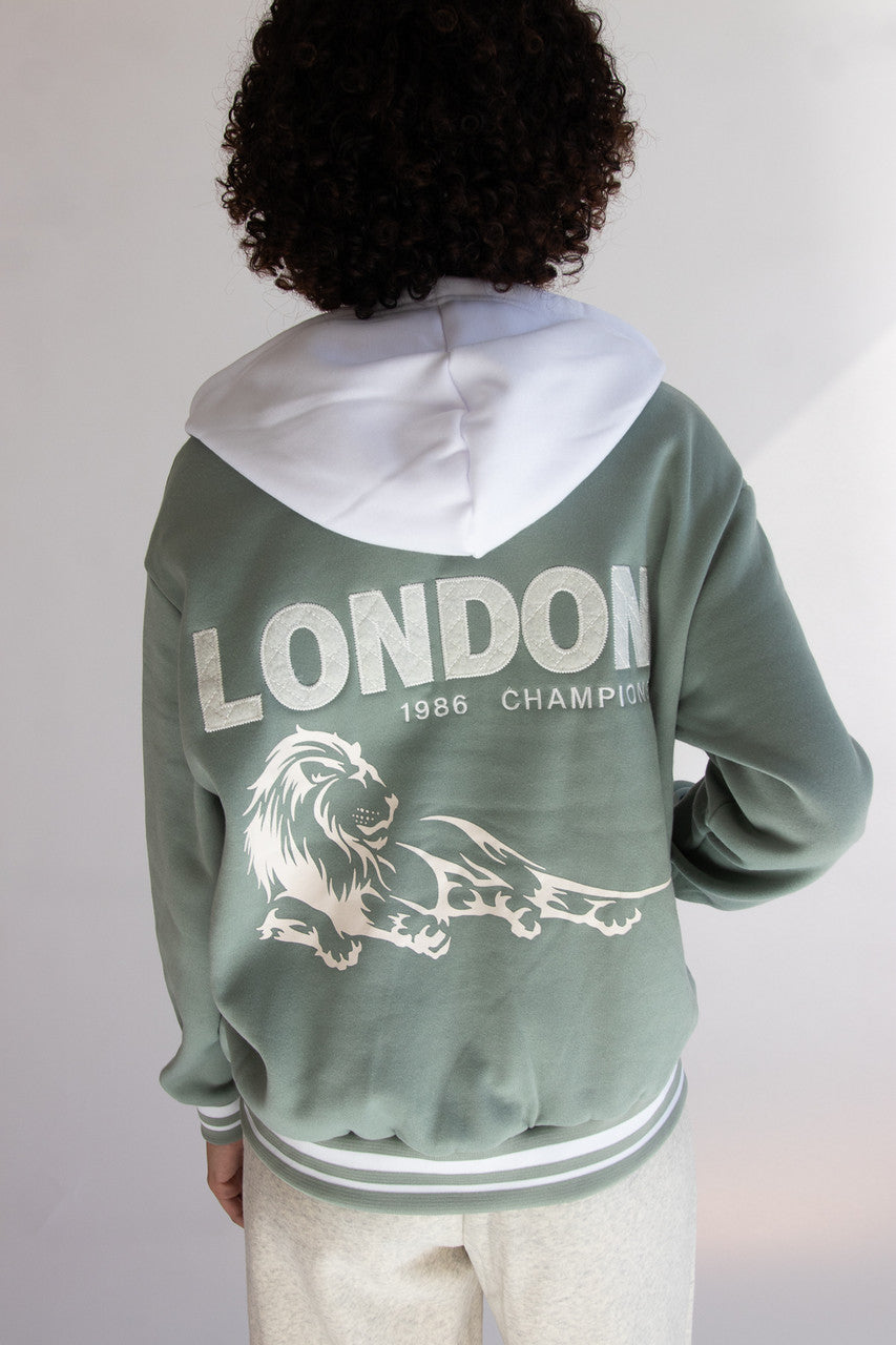 Hooded Varsity Sweatshirt
