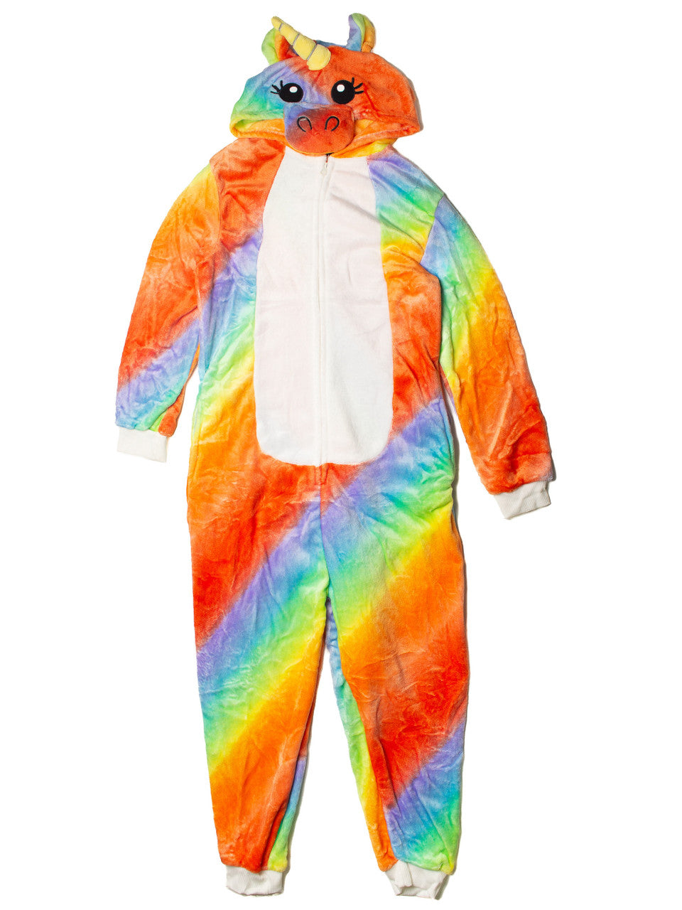 Rainbow Stripe Unicorn Onesie