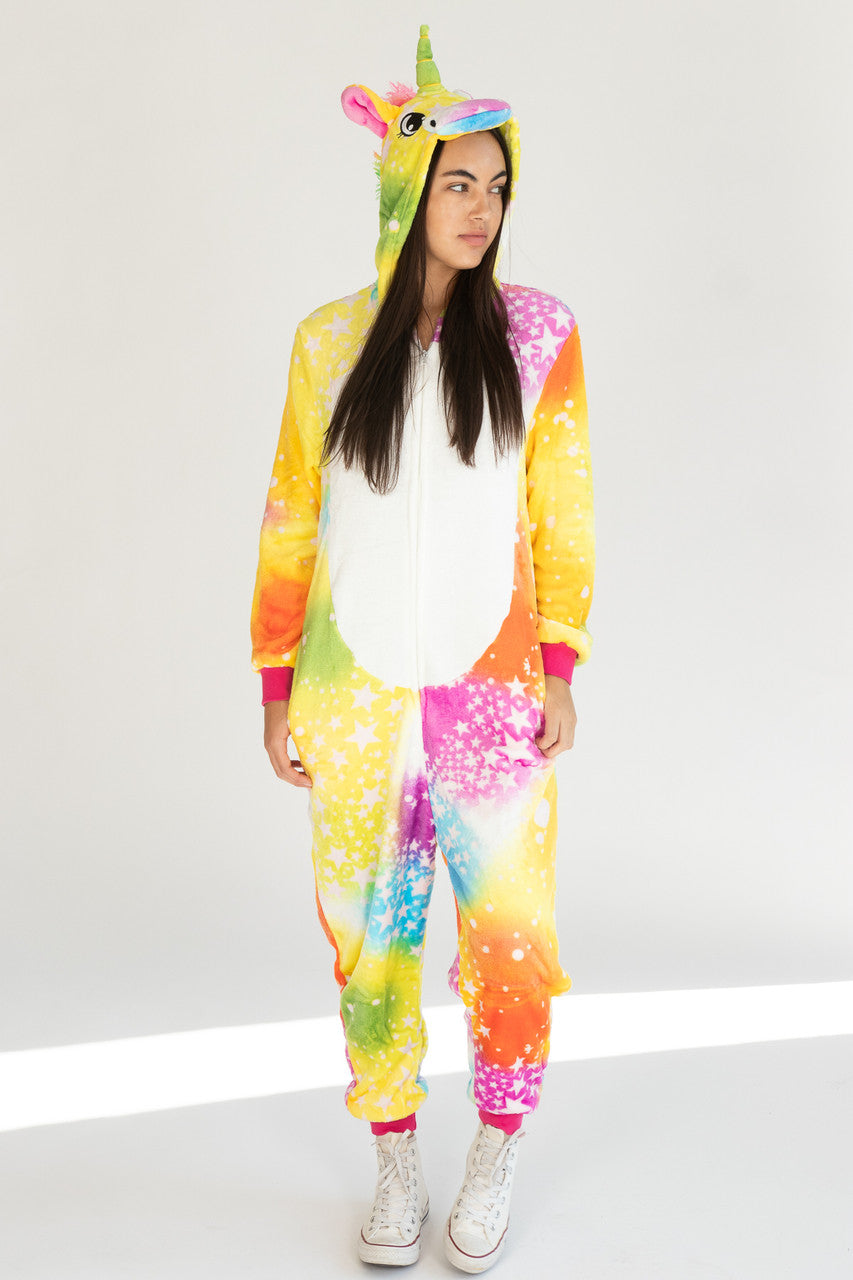 Rainbow Star Unicorn Onesie