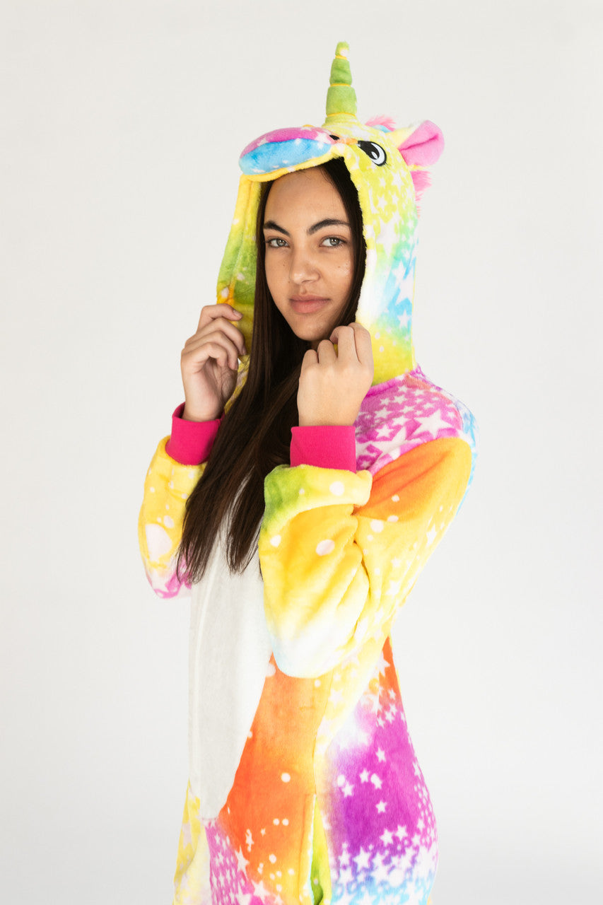 Rainbow Star Unicorn Onesie