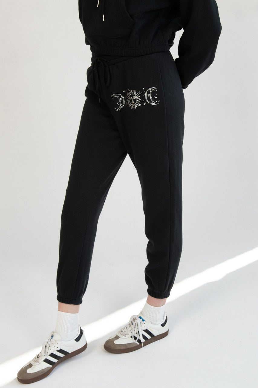 Celestial Rhinestone Joggers