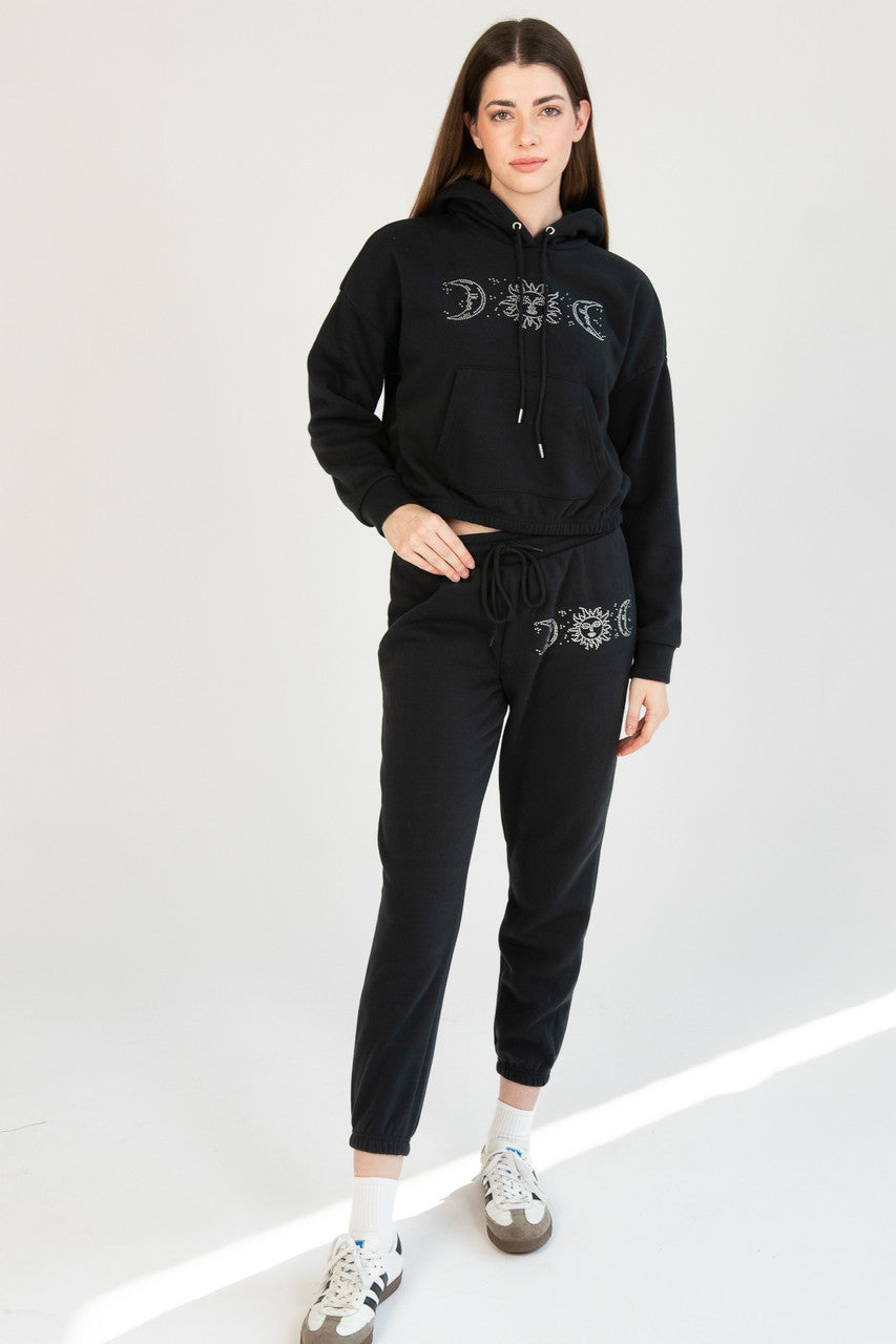 Celestial Rhinestone Joggers