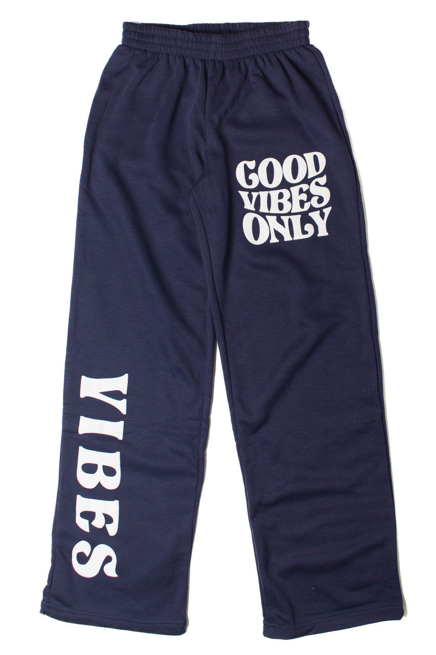 Good Vibes Wide Leg Sweatpants