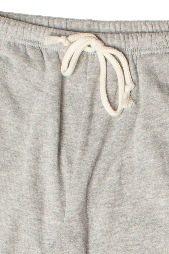 Grey Straight Leg Sweatpants