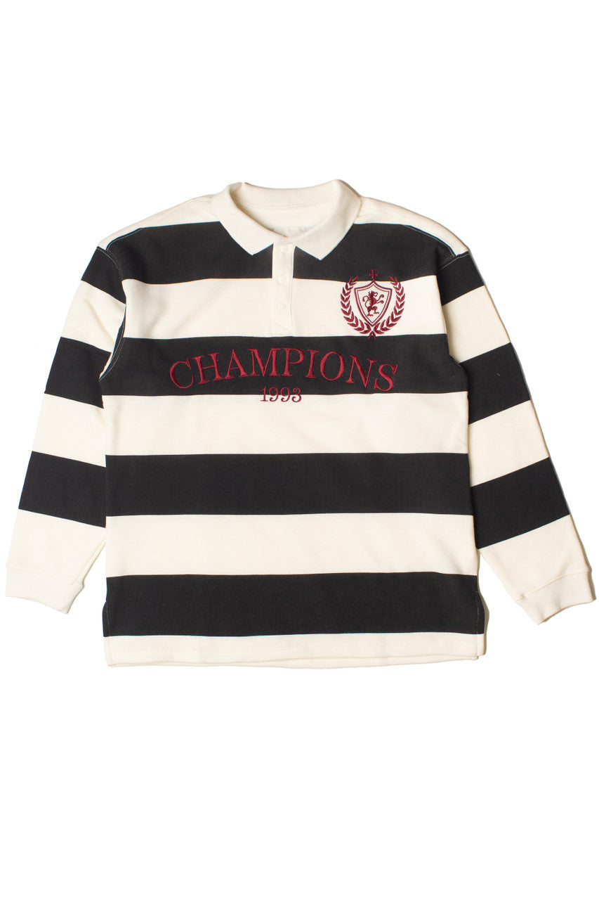 Embroidered Rugby Sweatshirt