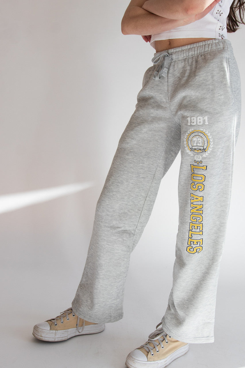 LA Wide Leg Sweatpants