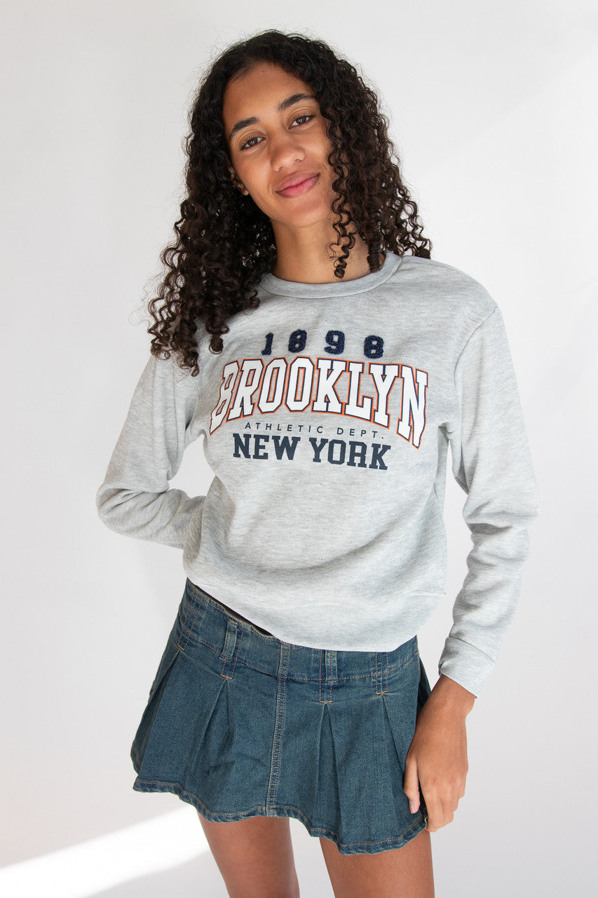 Brooklyn, NY Athletic Sweatshirt