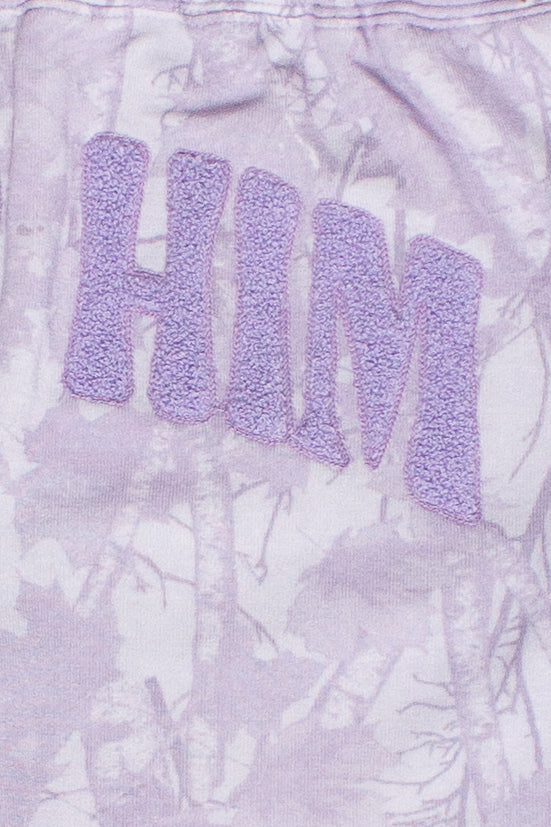 Dump Him Woodland Print Joggers