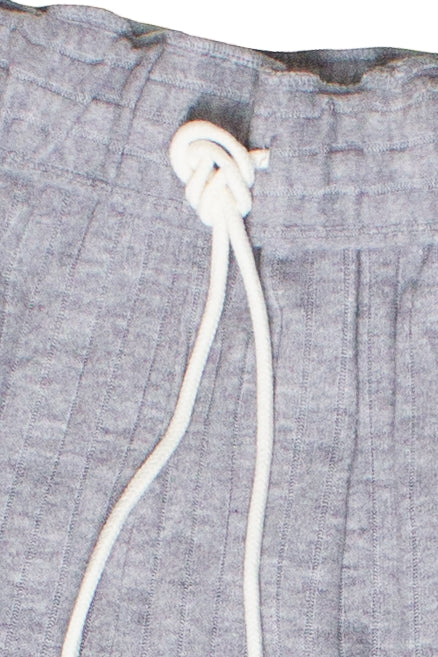 Foldover Ribbed Wide Leg Sweatpants