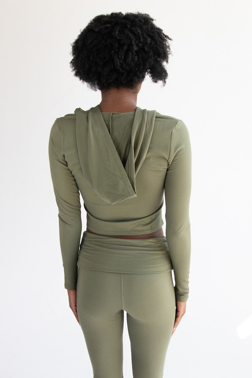 Fleece Lined Zip Up Hoodie