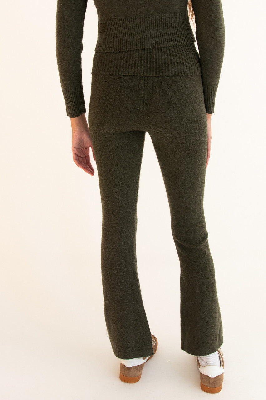 Soft Knit Flare Pants