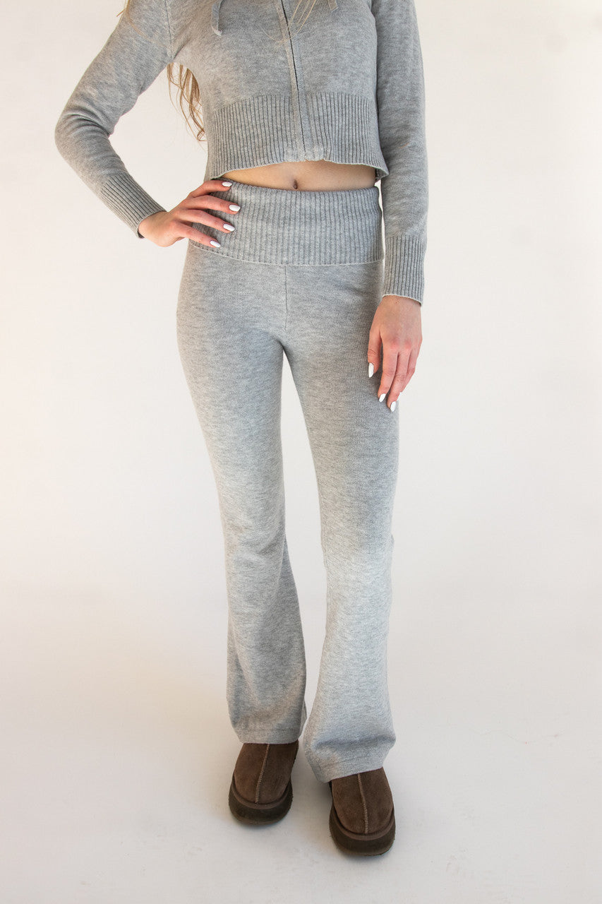 Soft Knit Flare Pants