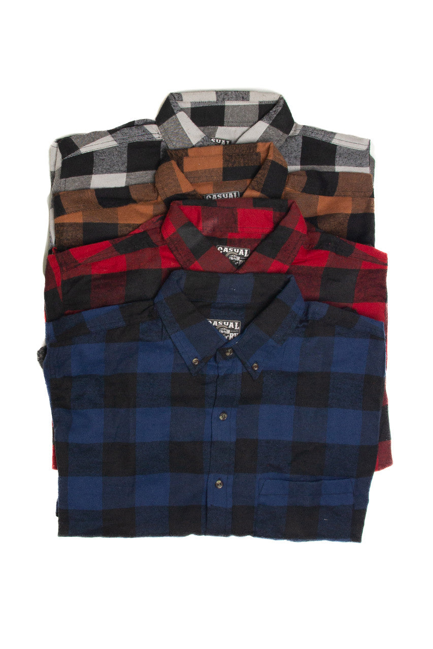 Assorted Buffalo Plaid Flannels
