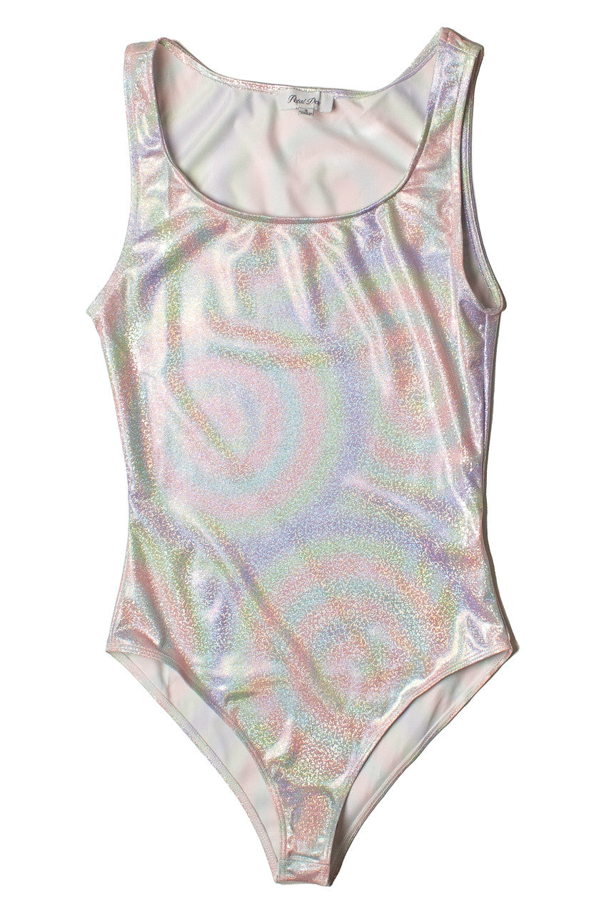 Pastel Holographic Swirl Bodysuit