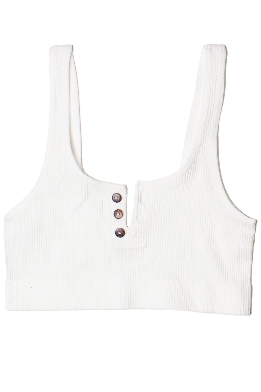 Seamless Henley Bralette