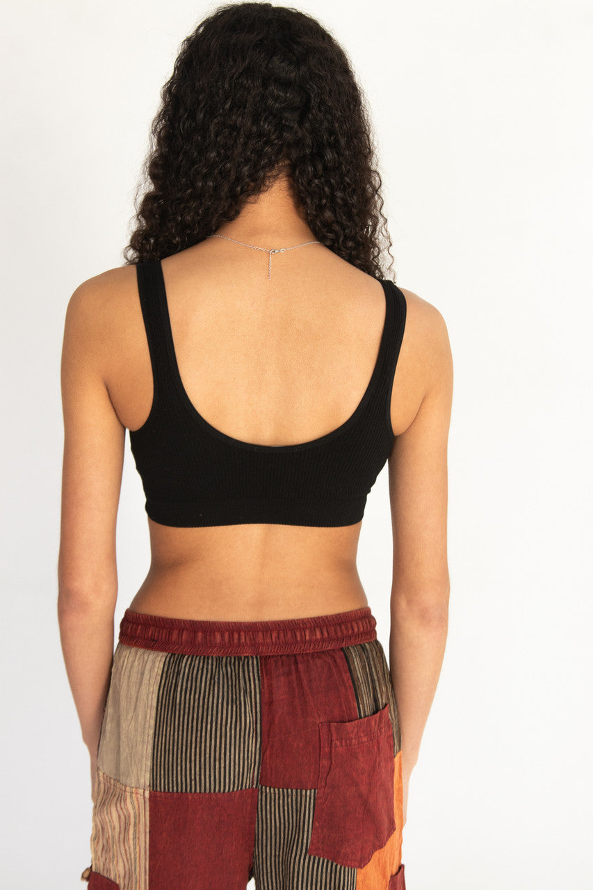 Seamless Henley Bralette