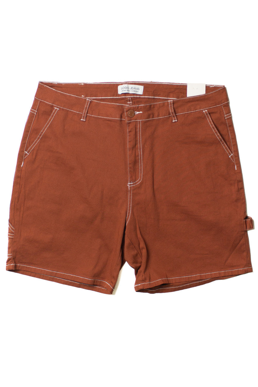 Extended Sizes Brown Carpenter Shorts