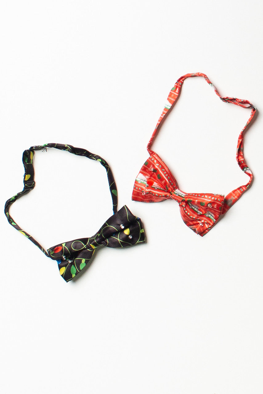 Light Up Christmas Bowtie