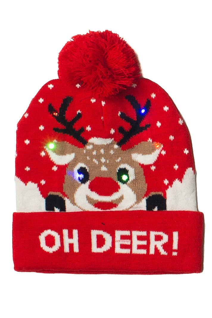 Light Up Christmas Beanie