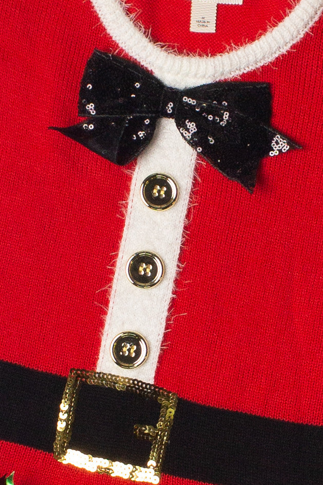 Santa Tinsel Dress