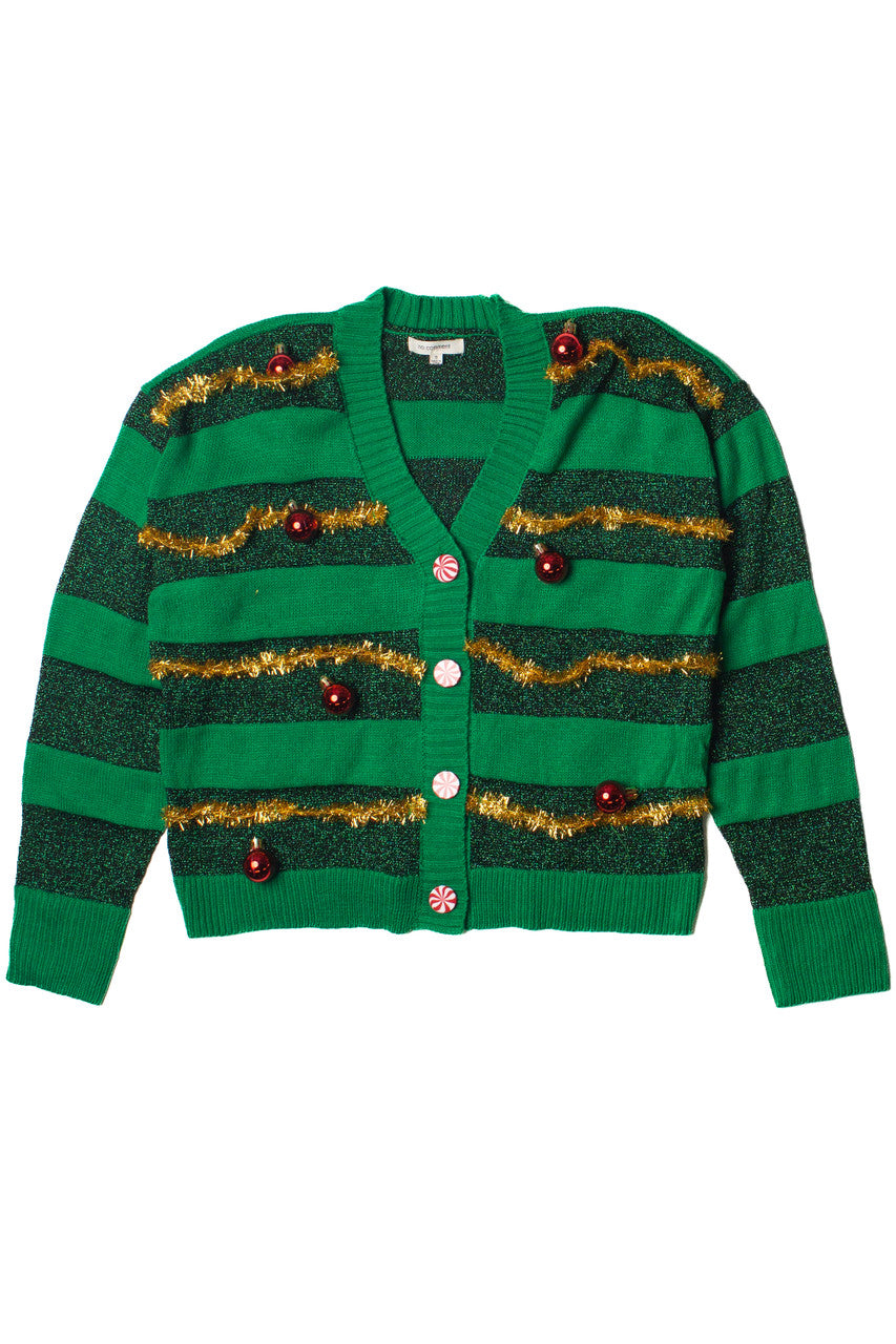Trim The Tree Christmas Cardigan