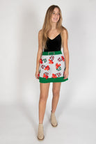 Christmas Candy Cane Sweater Skirt