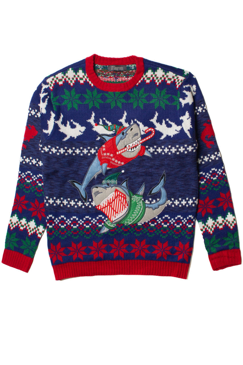 Sweater Sharks Christmas Sweater