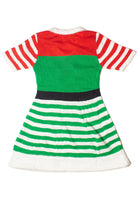 Peppermint Elf Christmas Sweater Dress