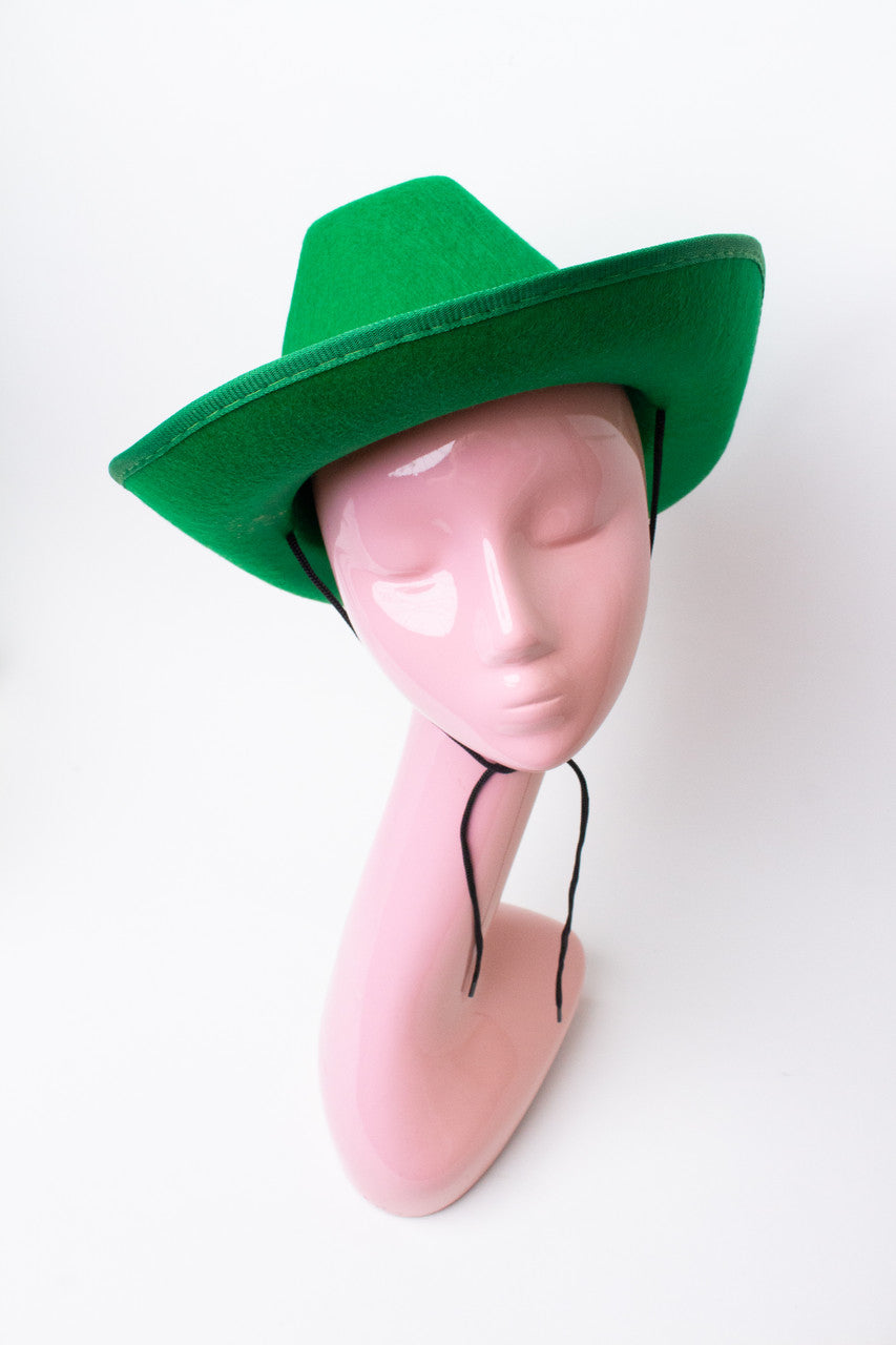 Green Cowboy Hat