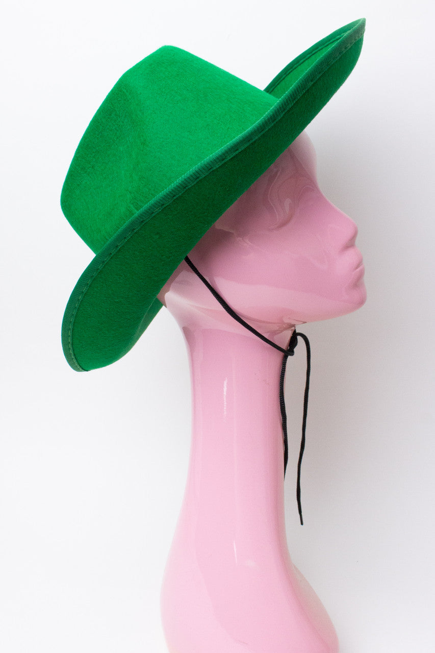 Green Cowboy Hat