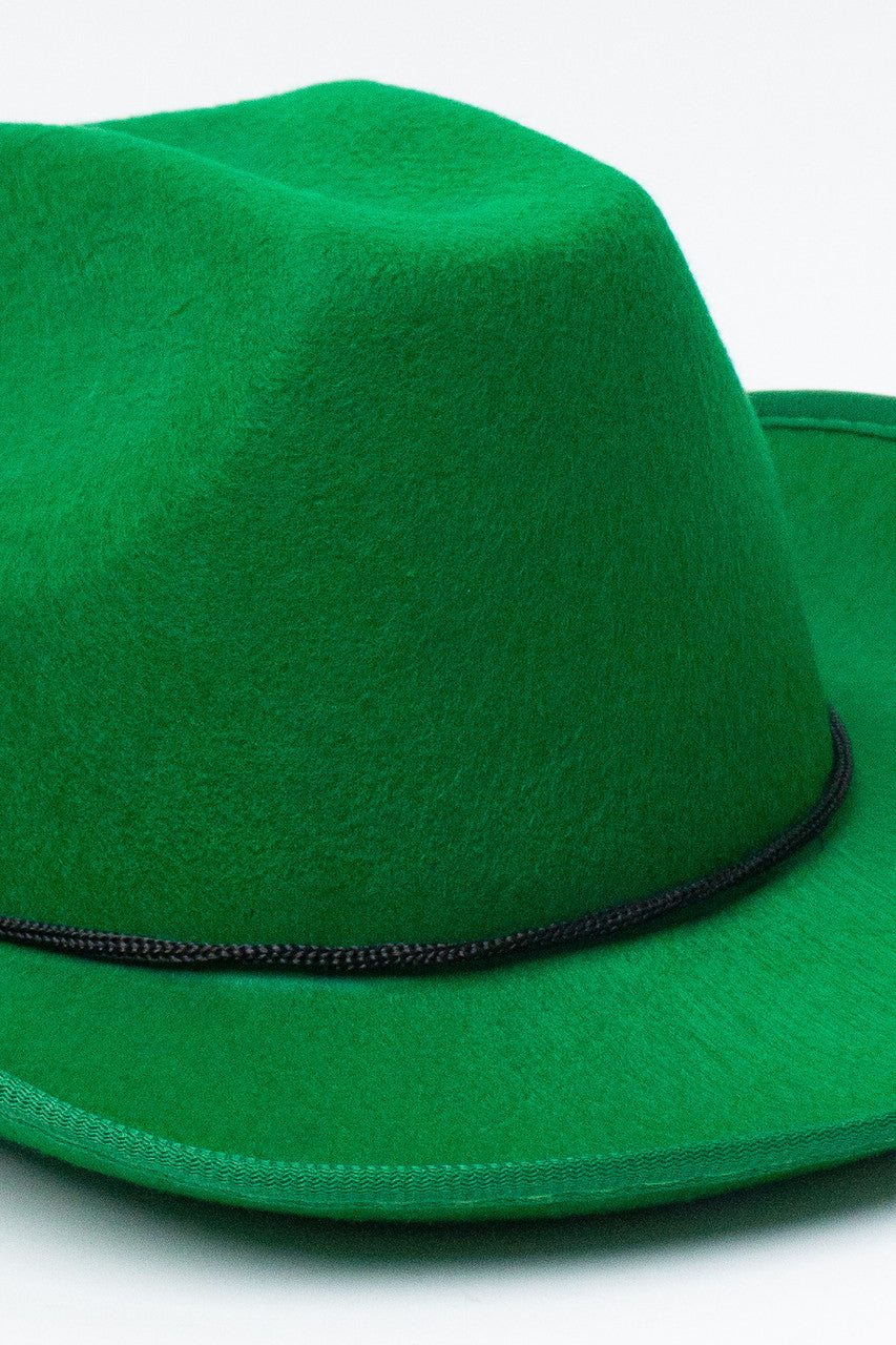 Green Cowboy Hat