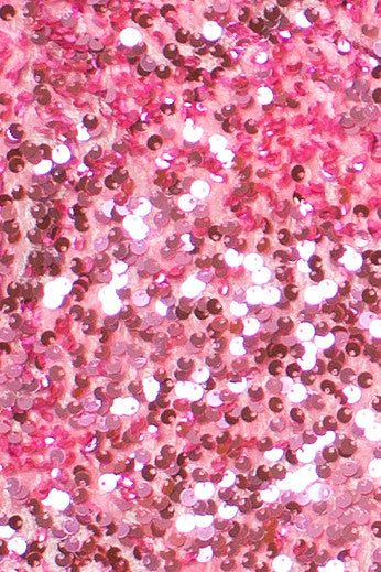 Pink Velvet Sequin Crop Cami