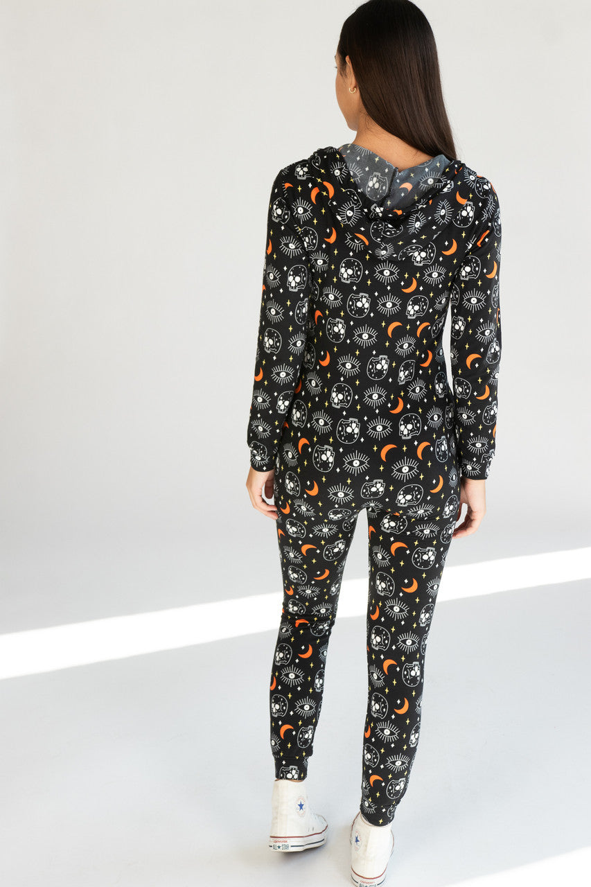 Celestial Skull Hooded Onesie