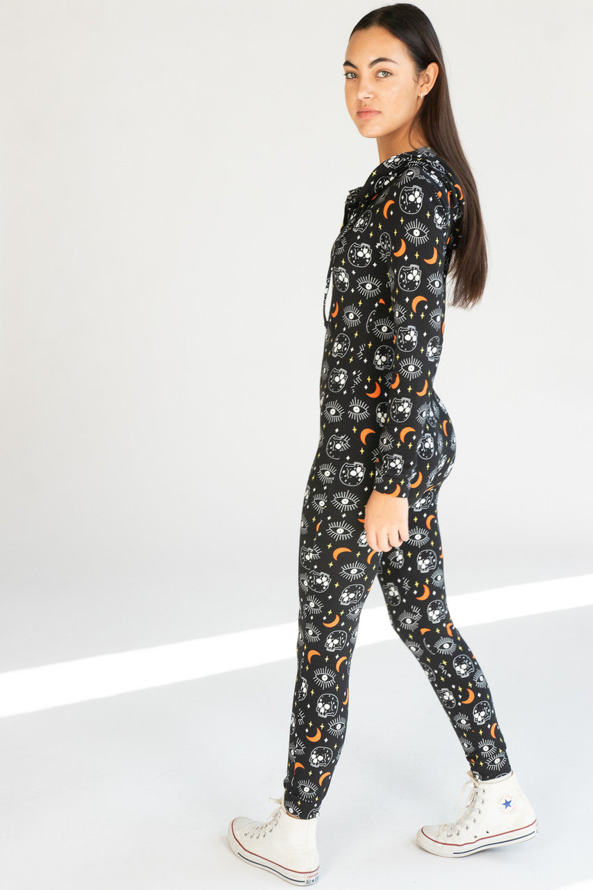 Celestial Skull Hooded Onesie