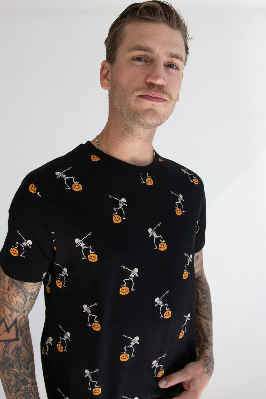 Dancing Skeletons & Pumpkins T-Shirt