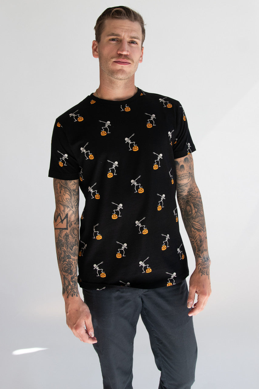 Dancing Skeletons & Pumpkins T-Shirt