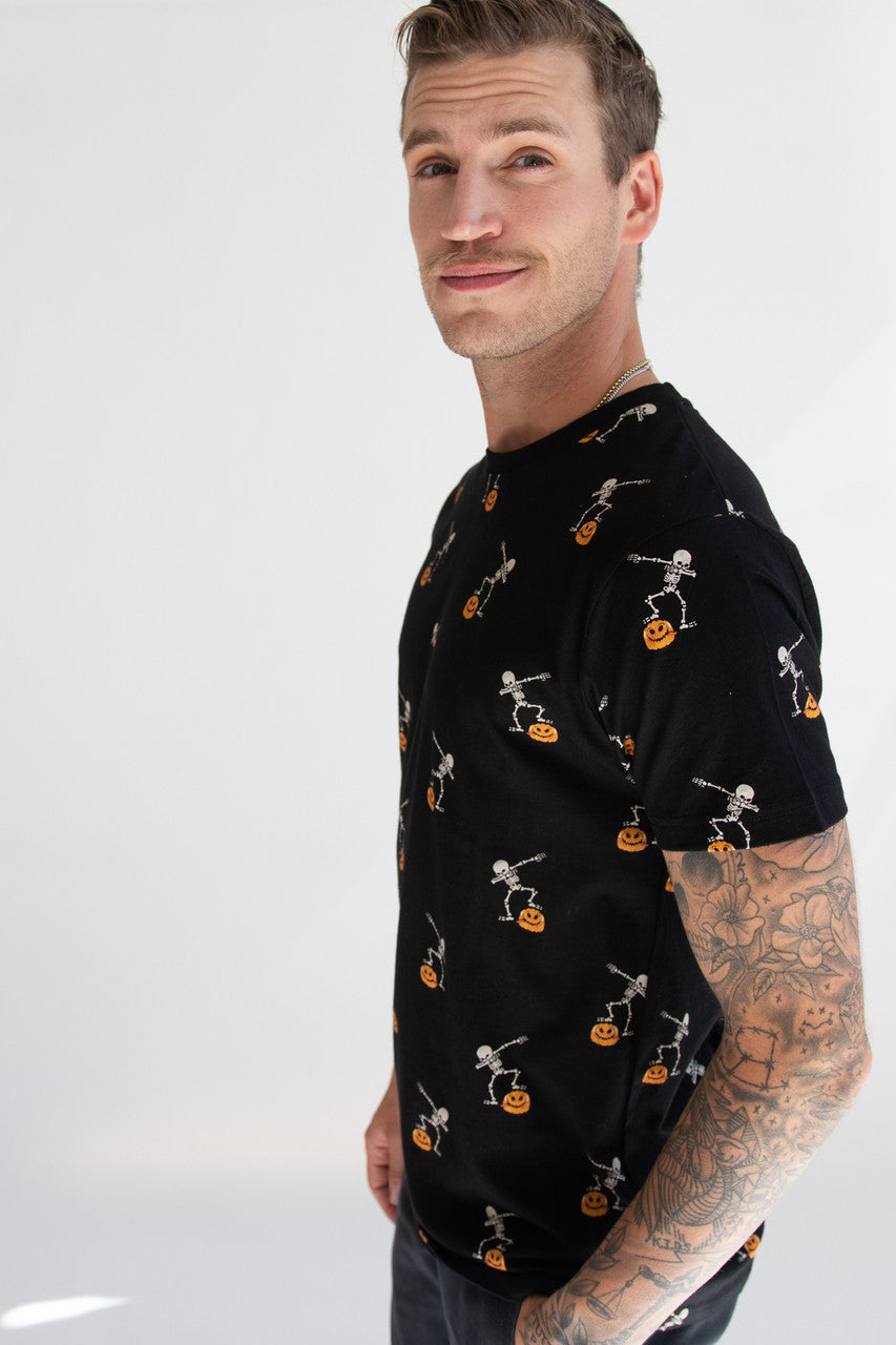 Dancing Skeletons & Pumpkins T-Shirt