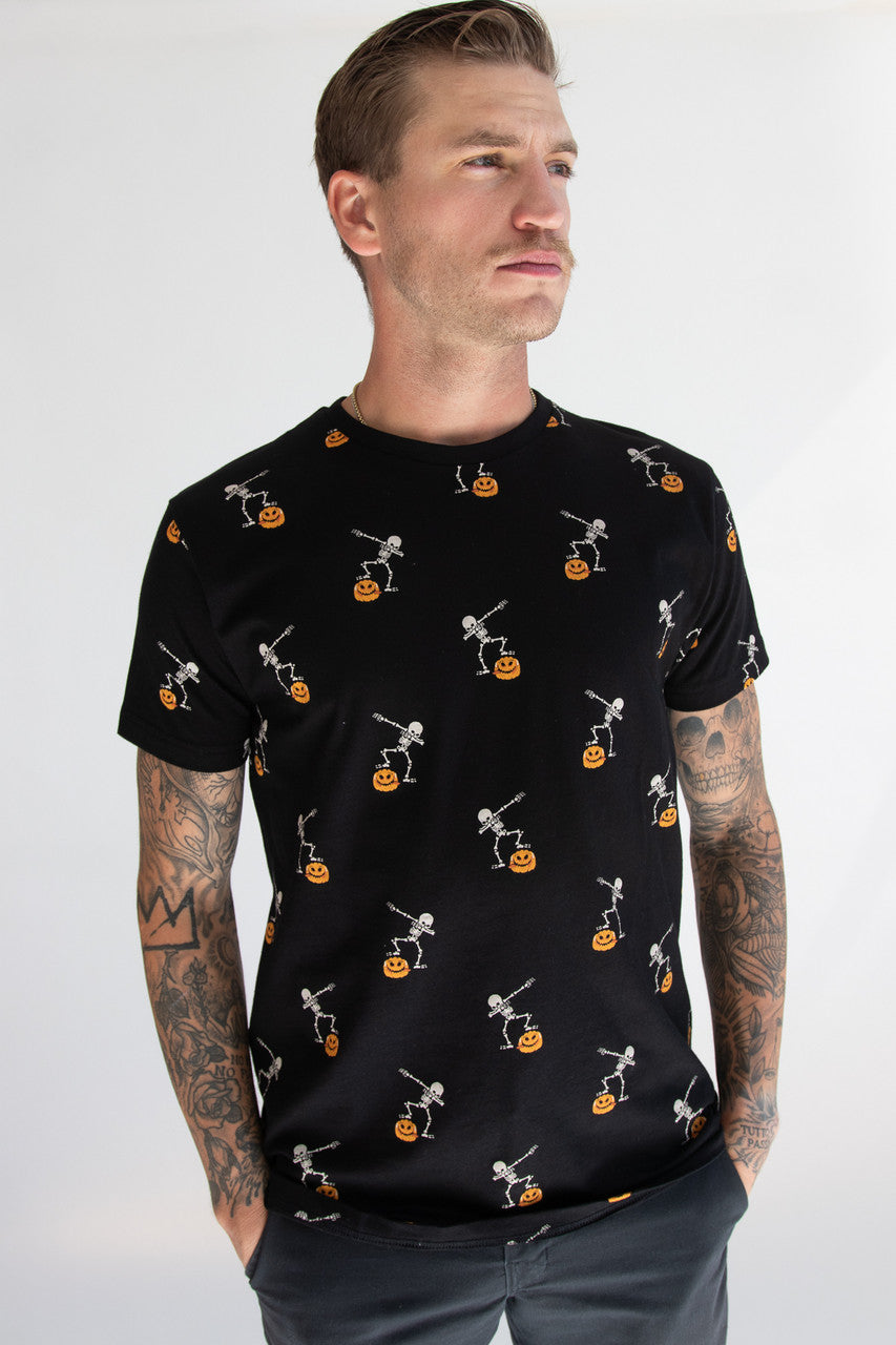 Dancing Skeletons & Pumpkins T-Shirt