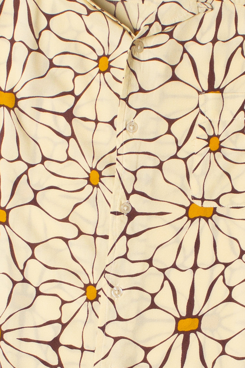 Nifty Daisies Long Sleeve Button Up Shirt