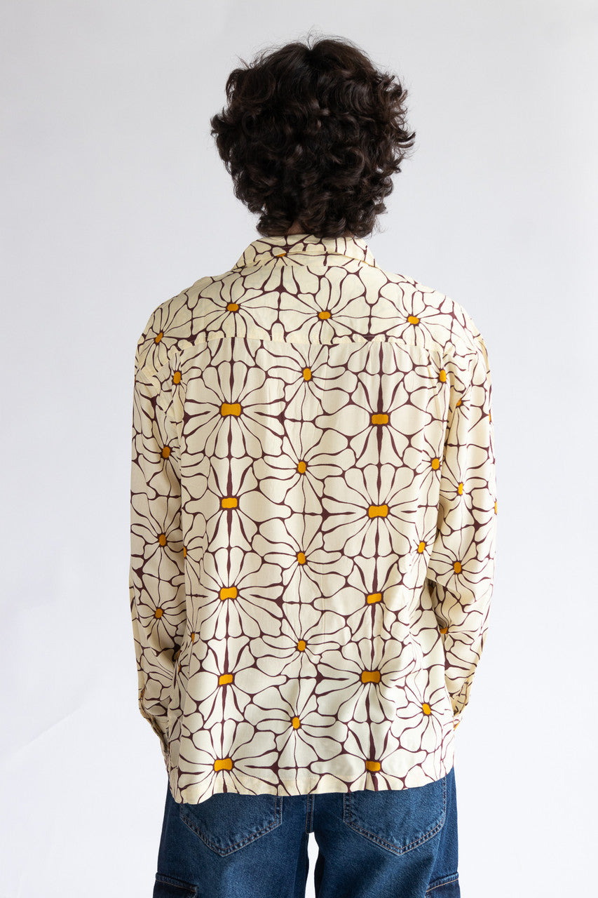 Nifty Daisies Long Sleeve Button Up Shirt
