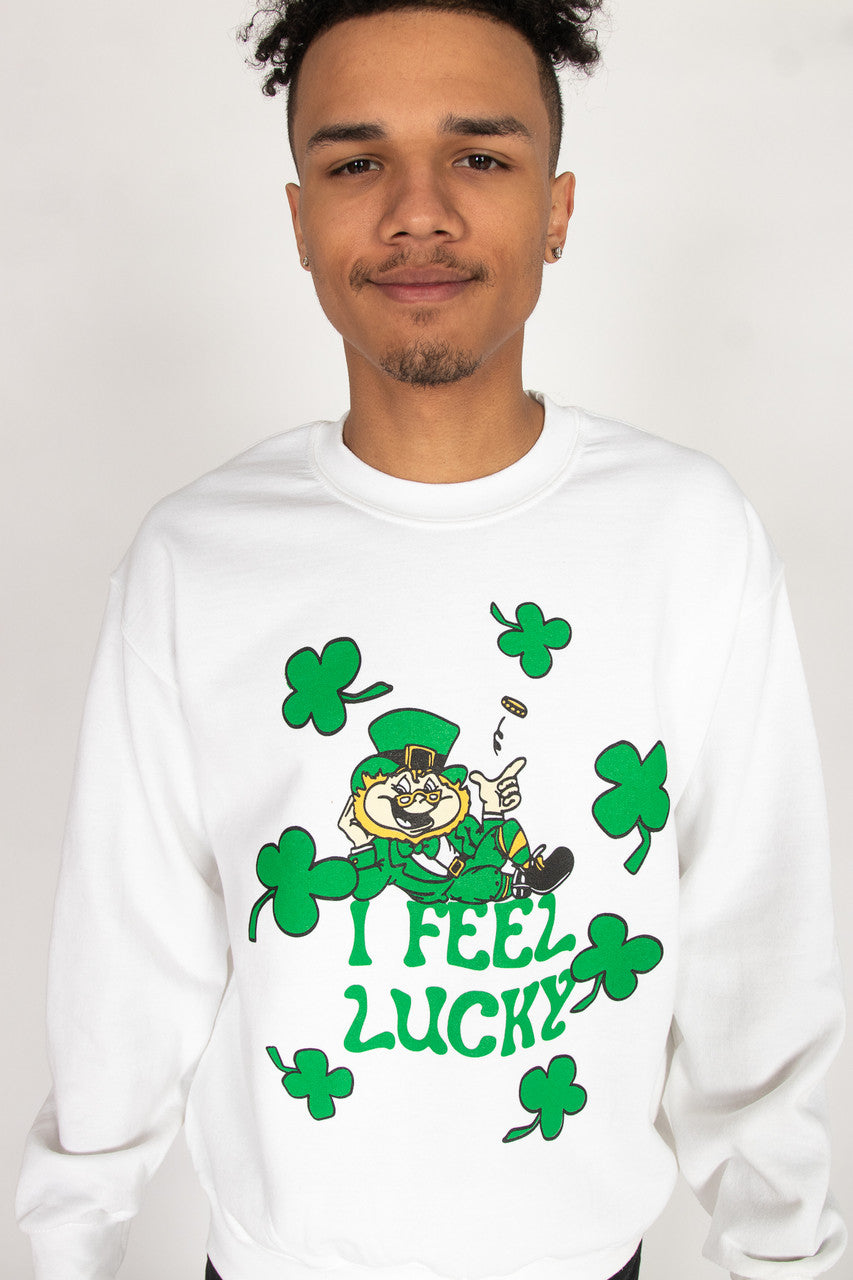 I Feel Lucky St. Patrick's Day Sweatshirt