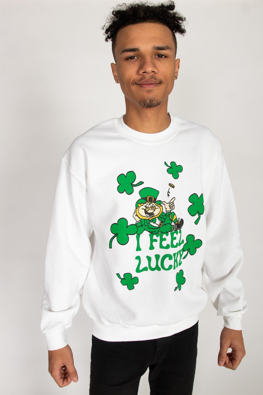 I Feel Lucky St. Patrick's Day Sweatshirt