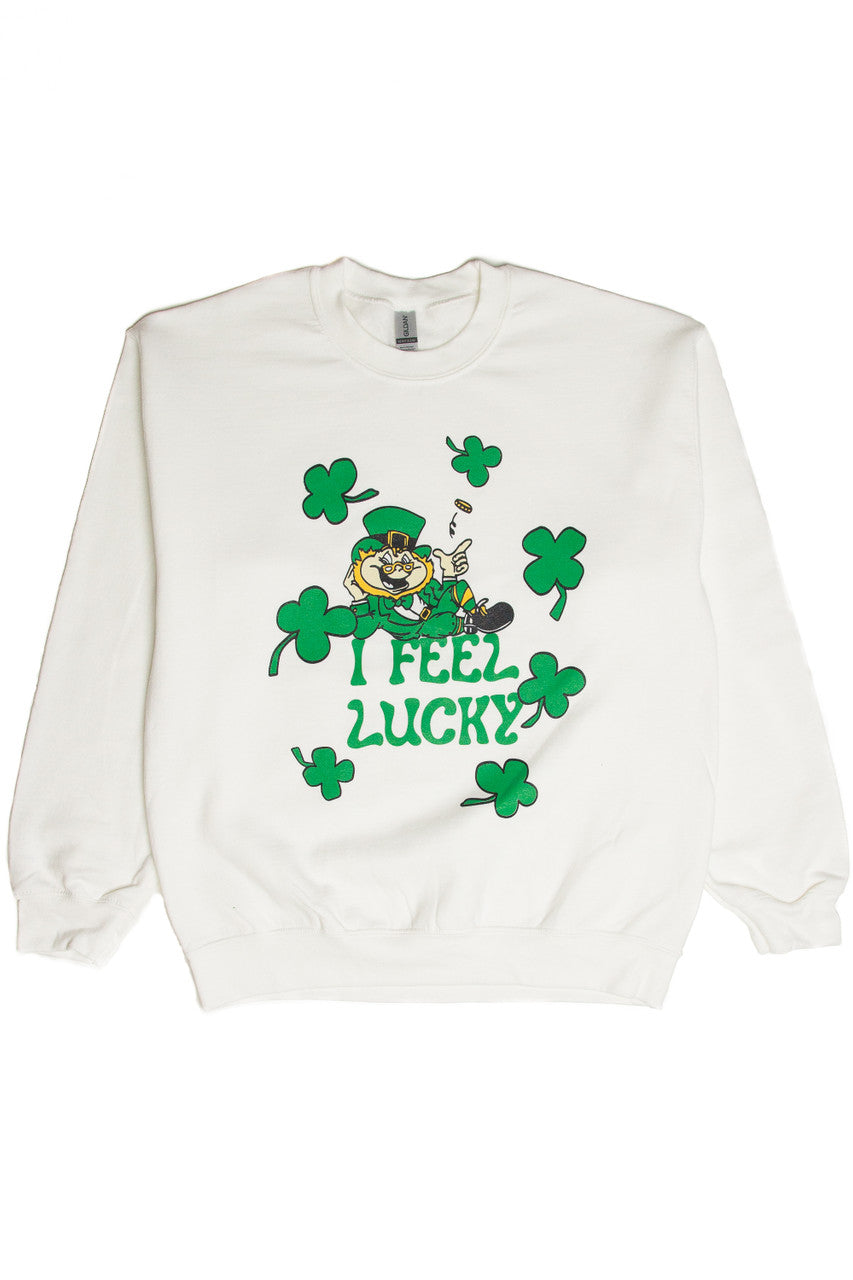 I Feel Lucky St. Patrick's Day Sweatshirt