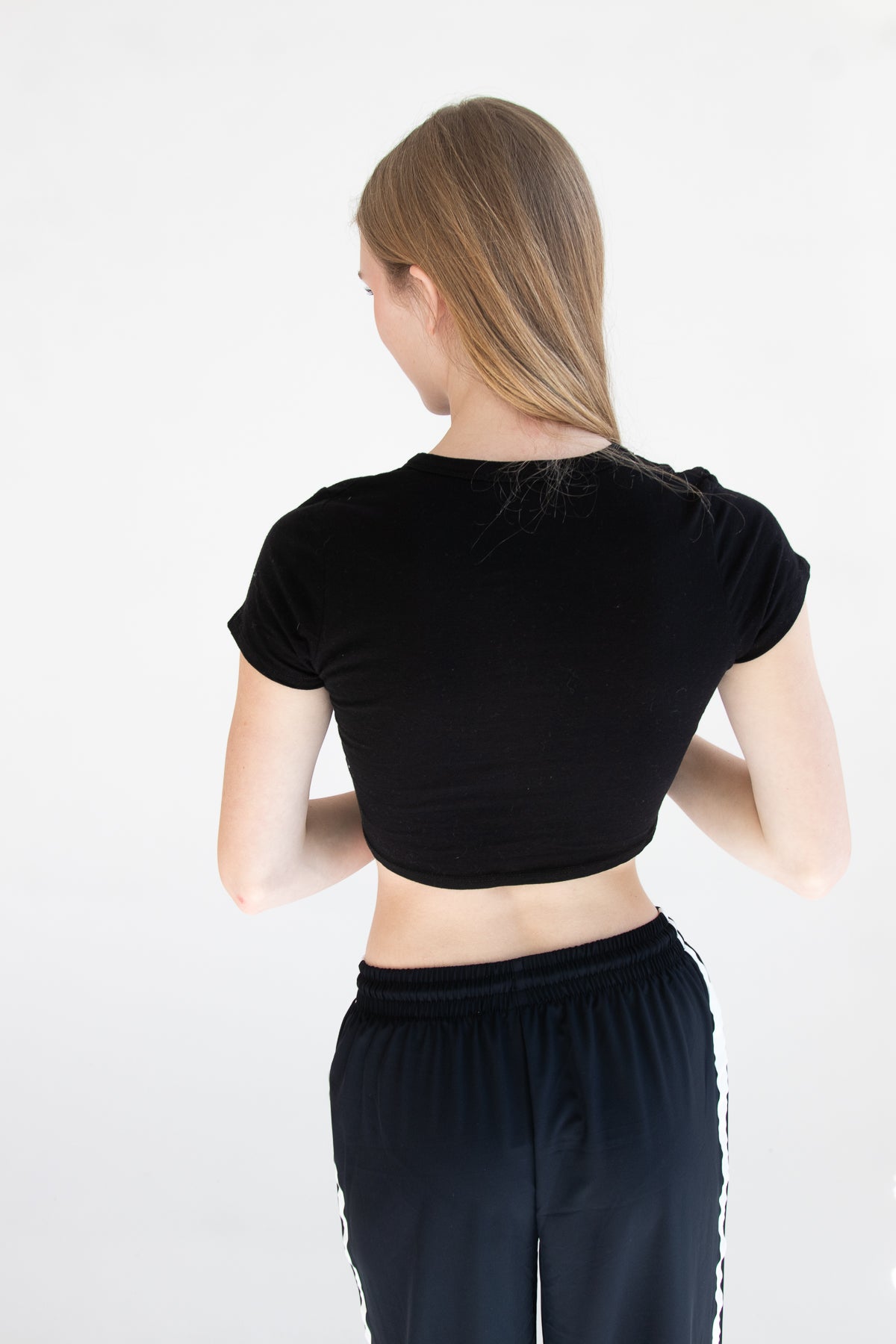 Notch Neck Shamrocks Tee