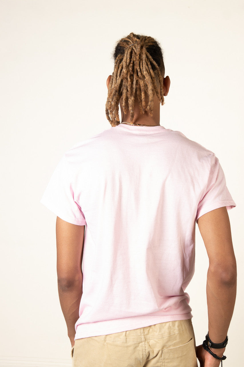 Light Pink Kiss Me Bro T-Shirt